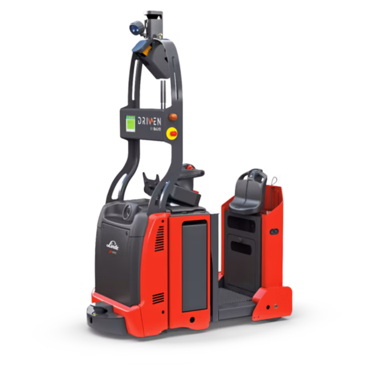 Linde robotic trucks and Logitrans